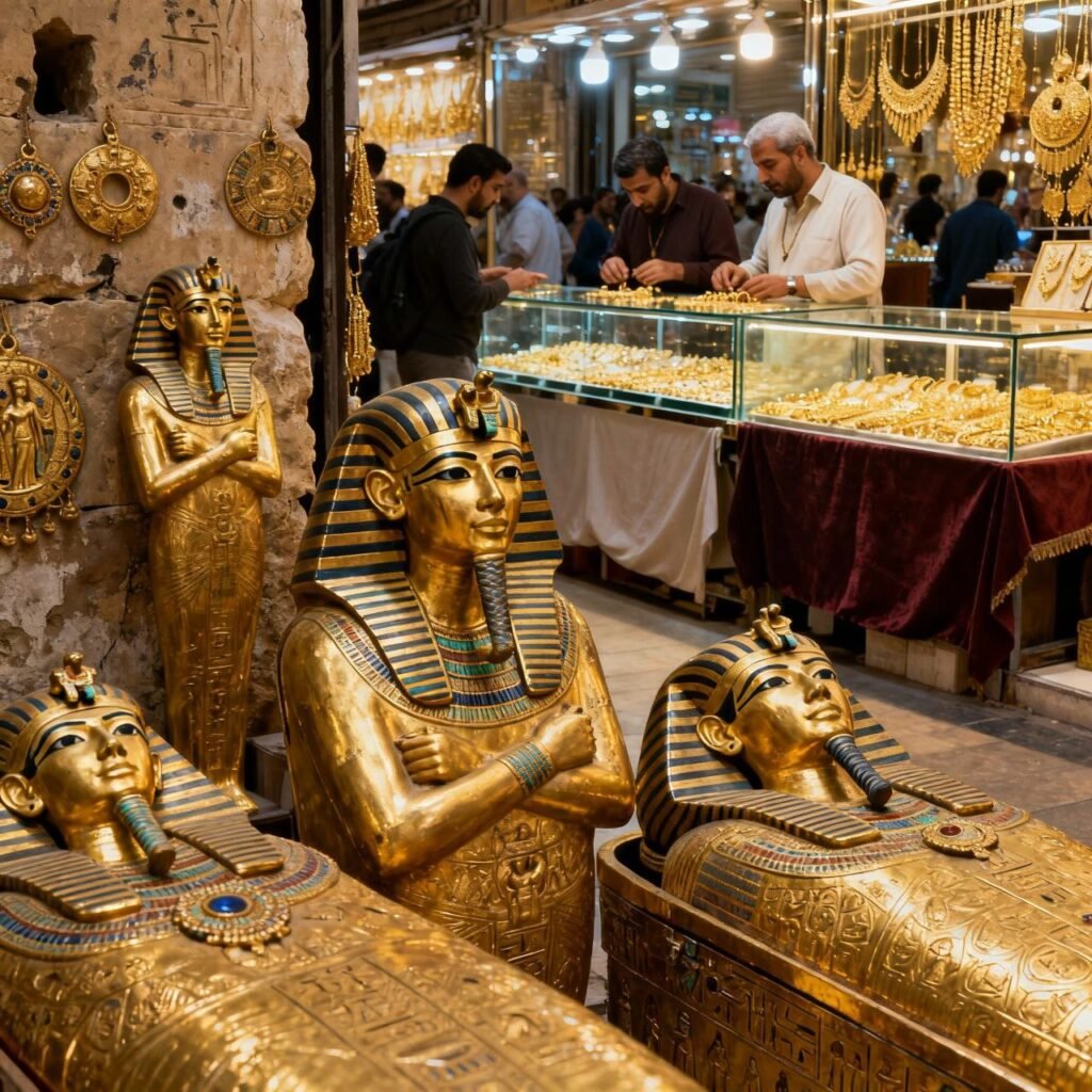 تاريخ الدهب