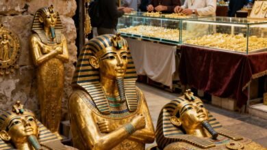 تاريخ الدهب